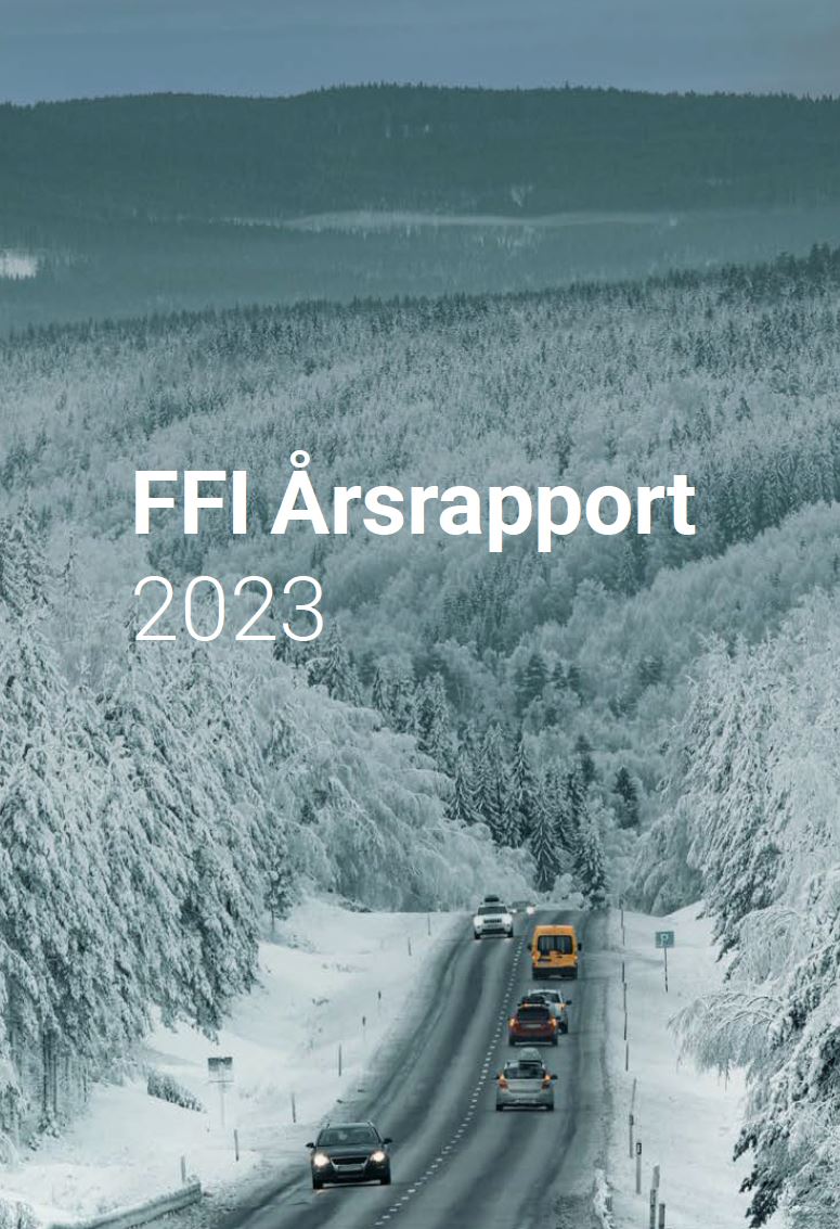 Book cover FFI Årsredovisning 2023